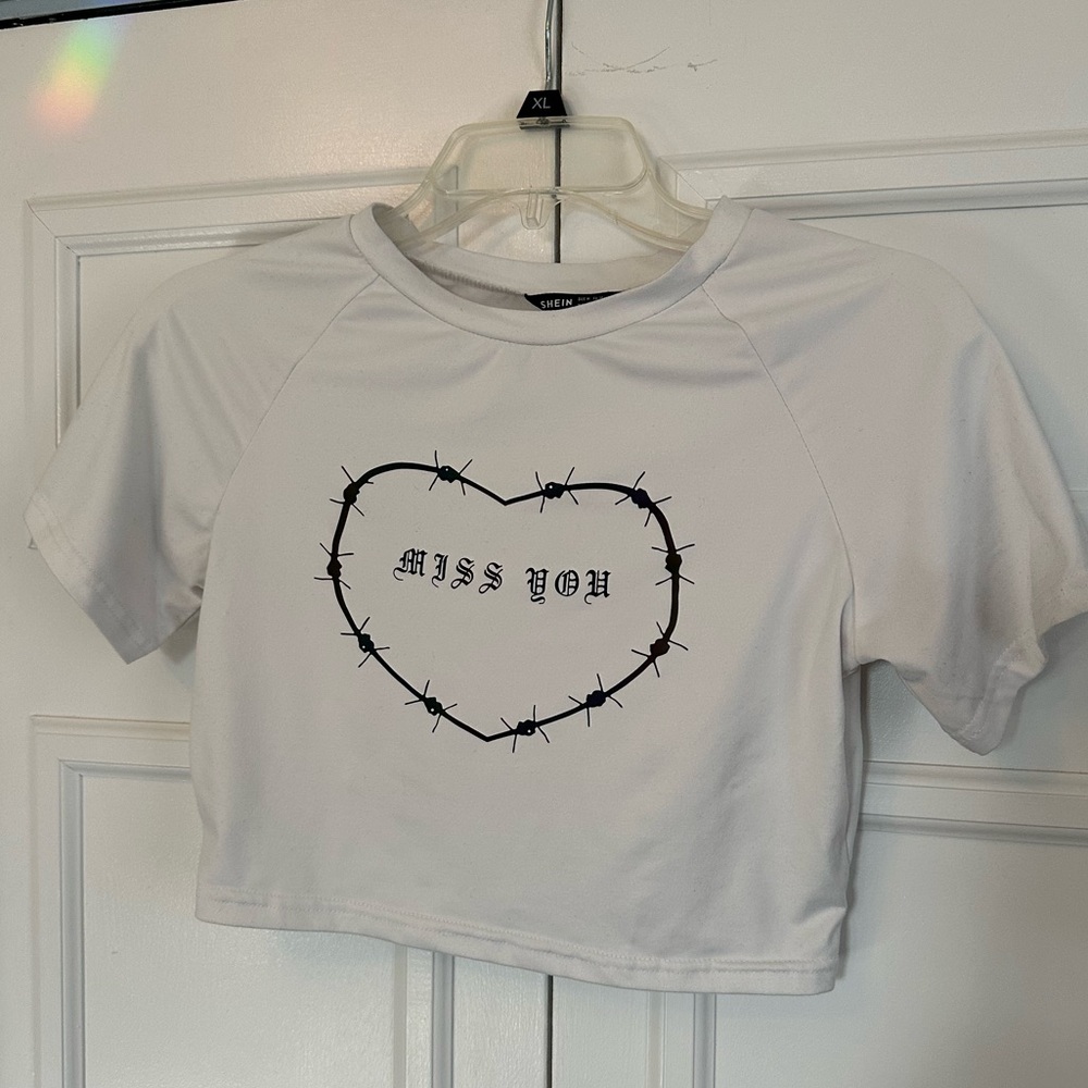 Shein crop top size m